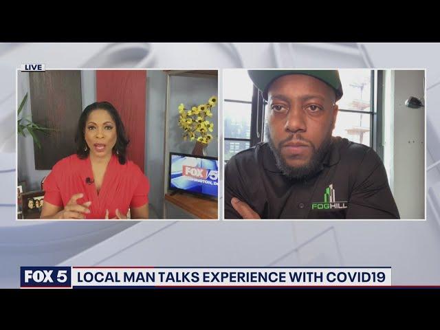 DC man who recovered from COVID-19 shares story with FOX 5