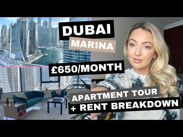 Dubai Marina: £650/Month Apartment Tour + 2021 Cost of Living Breakdown