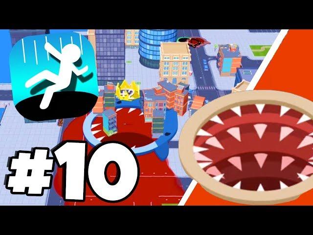 2000+ NEW Death Skin HIGH SCORE! - Hole.io Gameplay Tips & Tricks Walkthrough Part 10