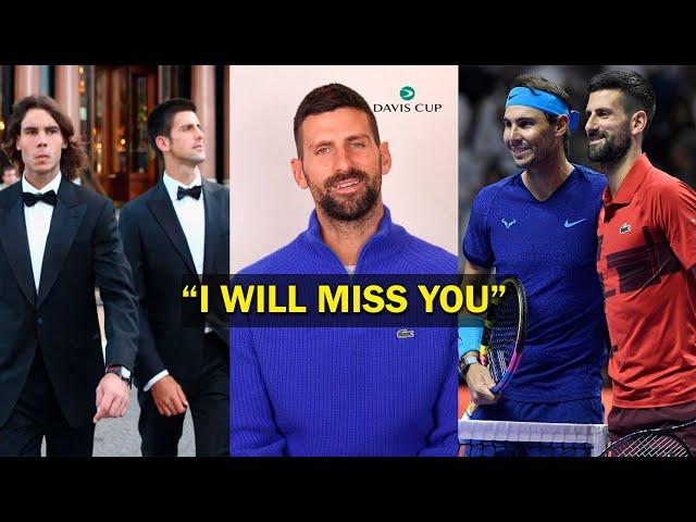 Novak Djokovic Emotional Goodbye to Rafael Nadal 