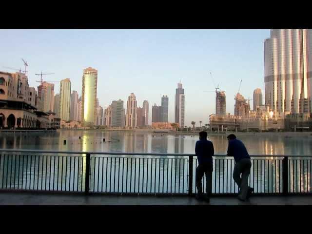 Burj Khalifa morning walk, Dubai, 2012-05-05