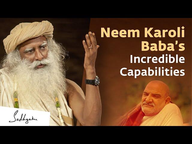 Neem Karoli Baba’s Incredible Capabilities | Sadhguru