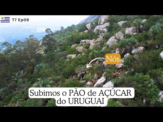 NÃO FOI COMO PENSAMOS | Subimos um dos MAIORES morros do Uruguai em PIRIÁPOLIS – T7 Ep09