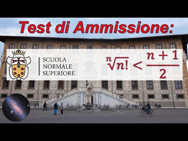 Test d'Ingresso alla Scuola Normale Superiore di Pisa - es 1