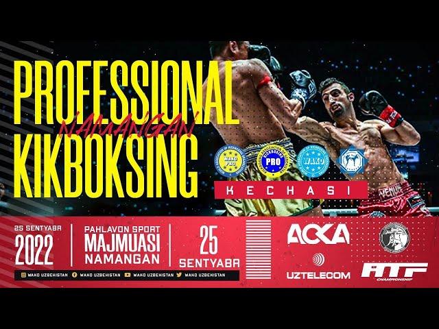 Professional Kikboksing kechasi Namanangan viloyati