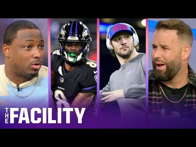 Will Lamar Jackson's MVP journey end with Josh Allen sealing the deal in Week 16? | THE FACILITY