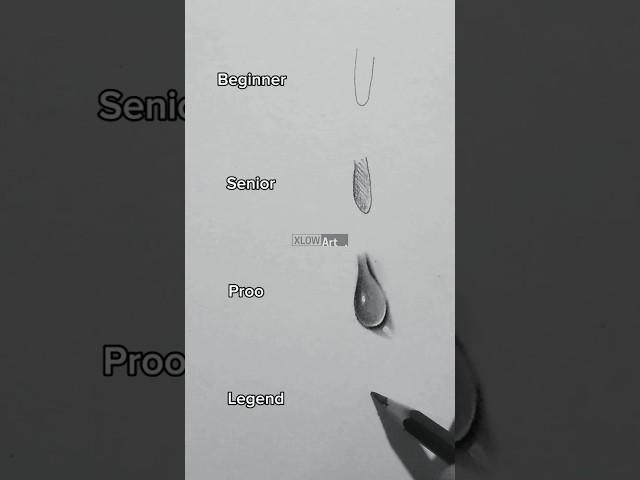 Drawing of water drops  #art #drawing #short #xlowart