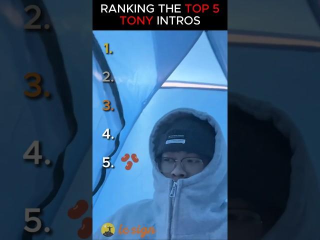 Ranking The Top 5 Tony Intros!