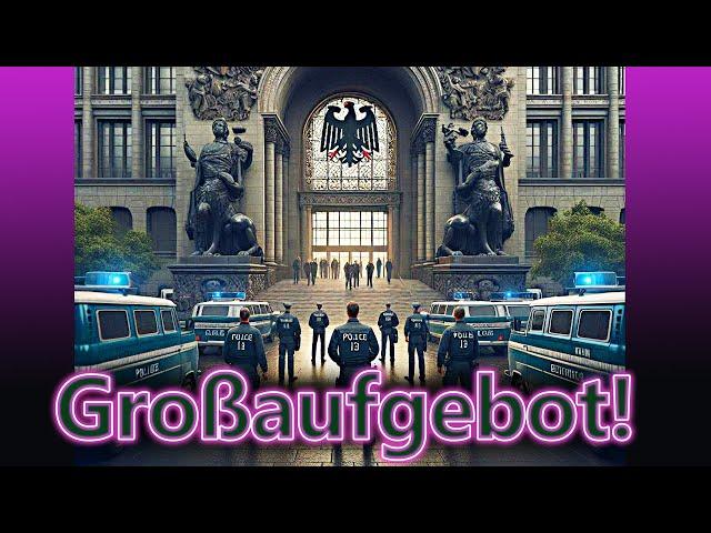  Polizei-Großaufgebot vor Göttinger Landgericht! - Kurzbericht zum Prozess: Dr. Reiner Fuellmich