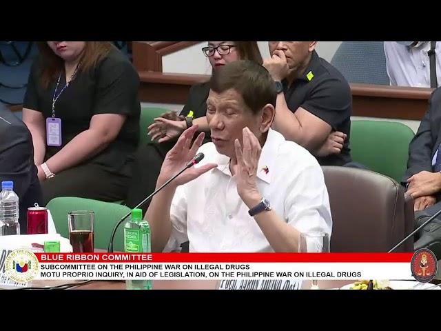 LIVE: Senate begins probe into Duterte admin's drug war