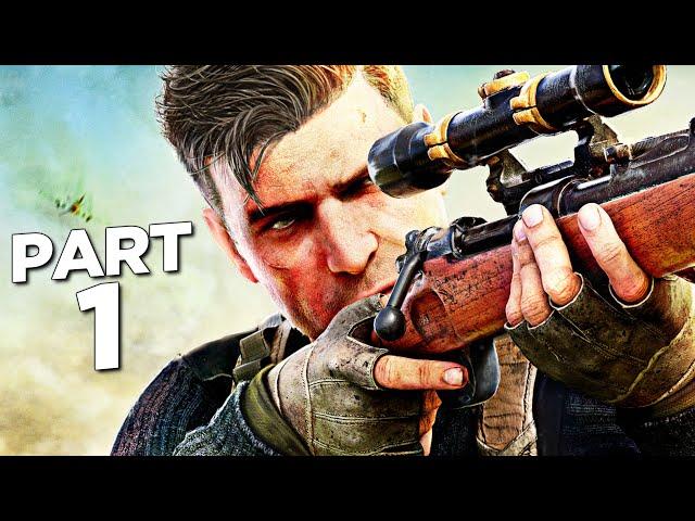 SNIPER ELITE 5 Walkthrough Gameplay Part 1 - INTRO (FULL GAME)