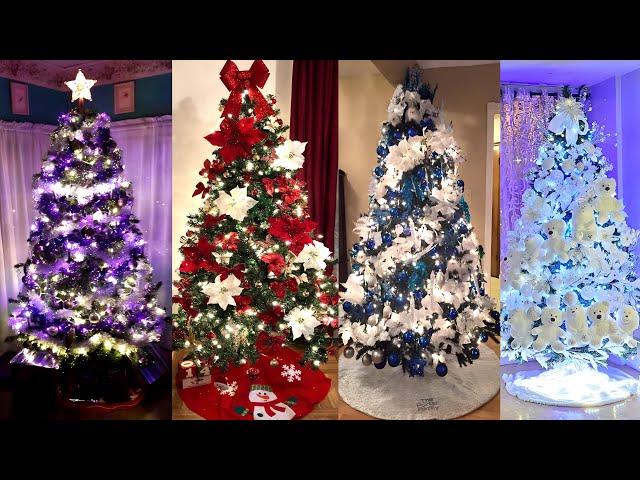 100+ CHRISTMAS TREE DECORATIONS IDEAS 2024 - CHRISTMAS TREE TRENDS 2024 - CHRISTMAS DIY 2024 