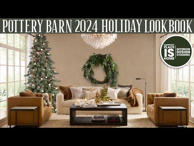 Pottery Barn Holiday LOOKBOOK 2024