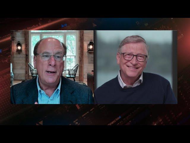 Bill Gates, Larry Fink on Clean-Energy Push