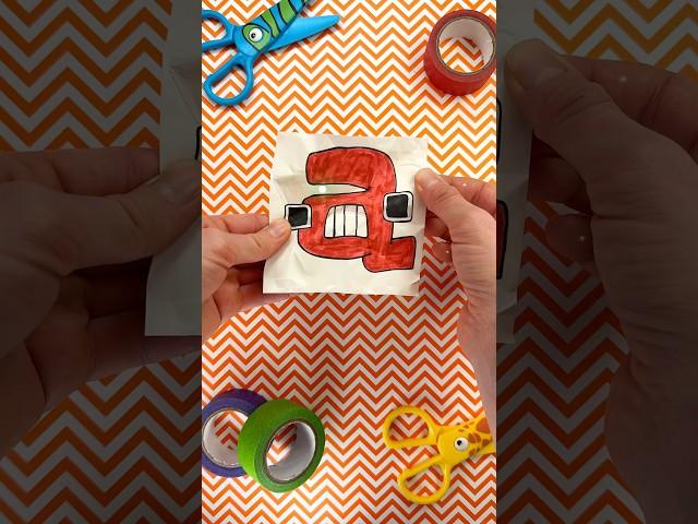 Making Paper Craft Trick by Alphabet Lore #alphabetlore #papercraft #trick #tricks #papercrafts