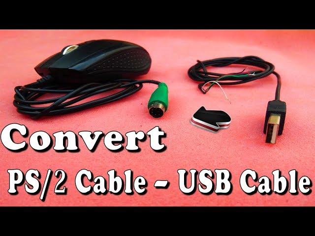 How to convert a Mouse PS2 TO  USB PORT