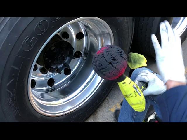 How to polish aluminum wheels and what products I use