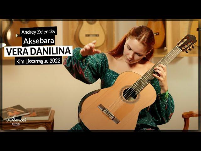 Vera Danilina plays Aksebara by Andrey Zelensky on a 2022 Kim Lissarrague Classical Guitar