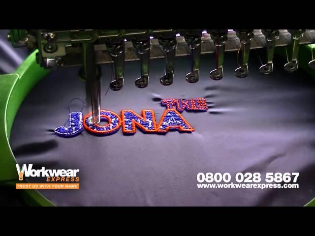 Embroidered Bags For The Jonathan Ross Show