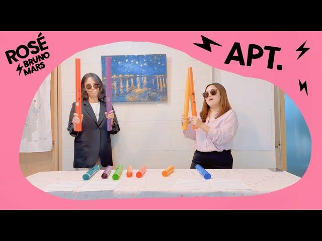 APT  - ROSÉ & BRUNO MARS | 붐웨커 연주(boomwhackers play)