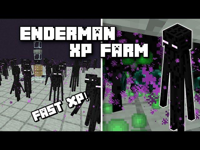 Efficient Enderman XP Farm v2 - Minecraft 1.16+ Tutorial (Java Edition)