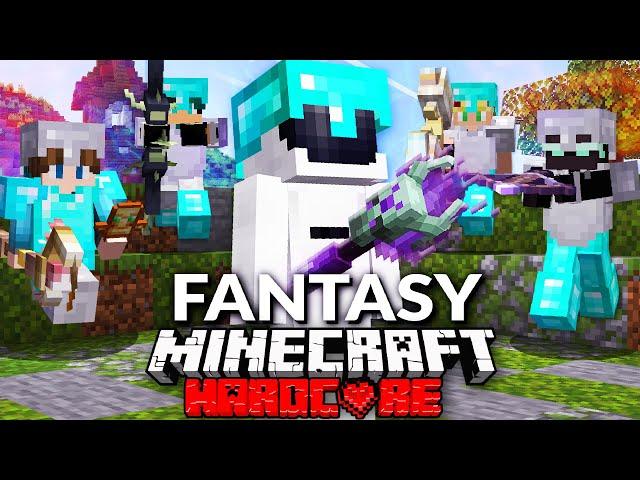 100 Players Simulate a Minecraft Fantasy Tournament