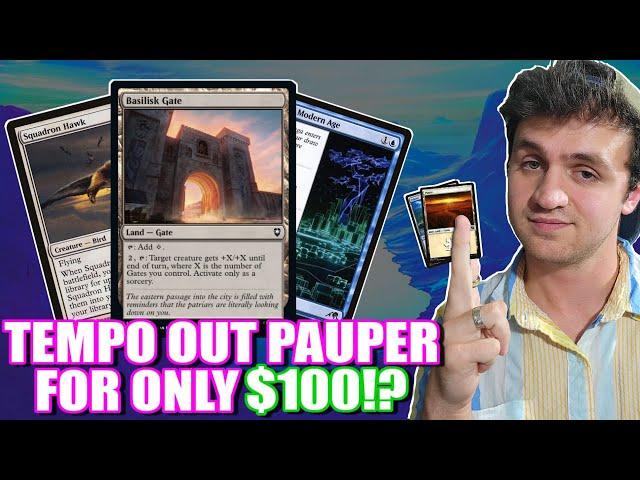 UNBOXING $100 UW Caw Gate For Pauper! Deck Tech for Magic: The Gathering