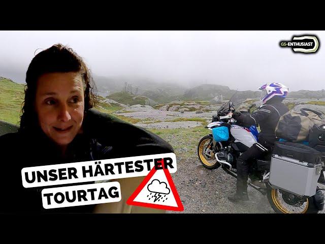 The hardest day of our motorcycle trip through Norway (S6/E3)