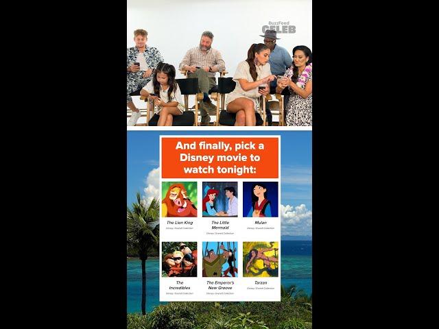 The Lilo & Stitch Cast Take The Character Quiz  #LiloandStitch #Disney