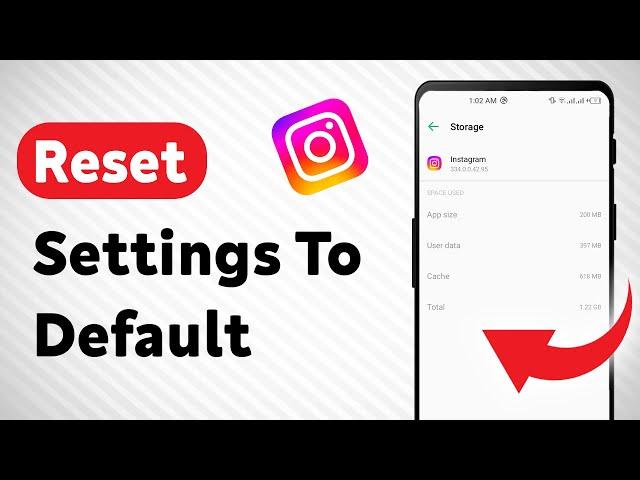 How To Reset Settings To Default in Instagram (Updated)