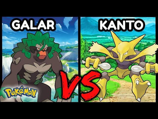 Kanto VS Galar Pokémon!