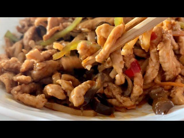 Shredded Pork with Garlic Sauce | Yuxiang Rousi｜Popular Chinese dish made at home 鱼香肉丝 咸甜酸辣鲜