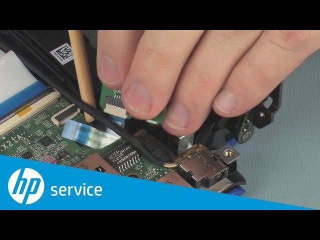 Replace the Power Button Board | Pavilion 15-ab000 Notebook | HP Support