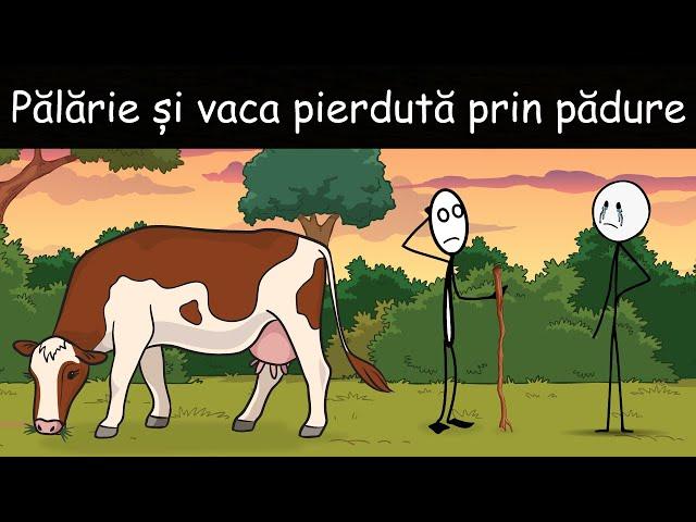 AVENTURI CU VACA: Pălărie Și Vaca Pierdută Prin Pădure