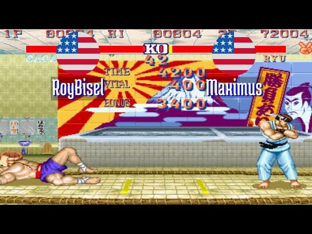 FT5 @sf2hf: RoyBisel (US) vs Maximus (US) [Street Fighter II Hyper Fighting Fightcade] Sep 29