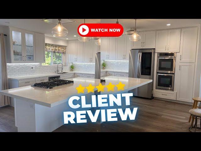 Astonishing Kitchen Transformation of Your Dreams | Client Review | +1 866-482-0919