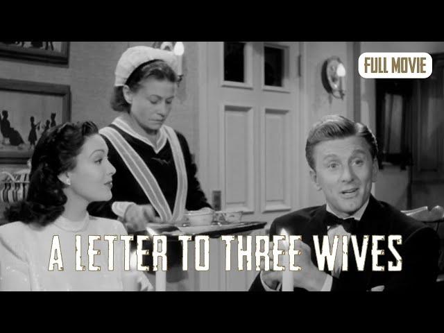 A Letter to Three Wives | English Full Movie | Comedy Drama Romance