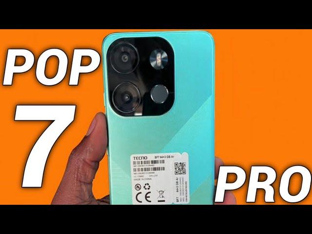 Tecno Pop 7 Pro - Don't Buy Till You Watch This!!