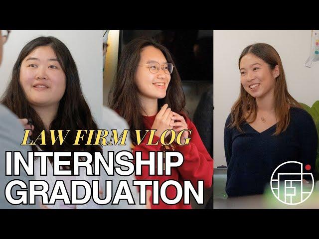 Legal Internship Graduation (day in the life) | Zoey, Catherine, Annika