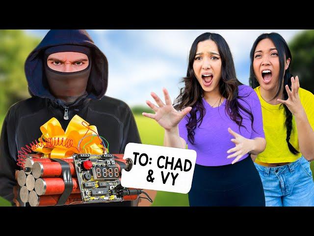 Chad and Vy are in DANGER!! (Mission To Escape Our STALKER)