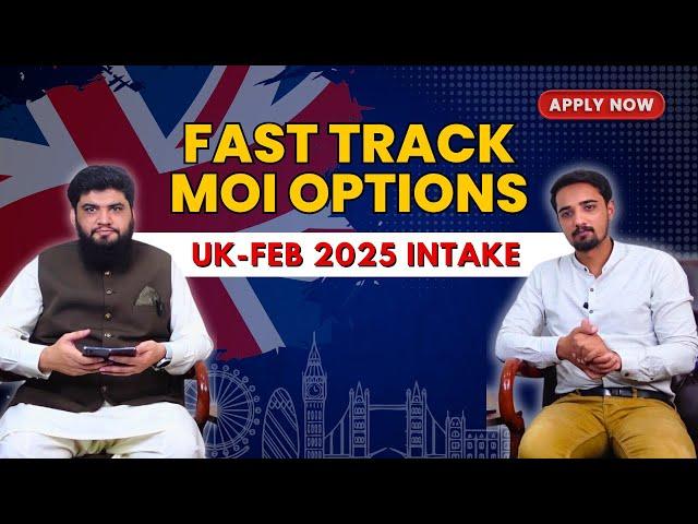 UK February Intake 2025 | Fast Track Options without any English Test! | Dependents Allowed