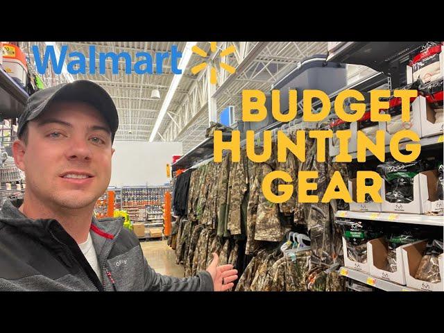 Walmart Hunting Clothes and Gear Tour, finding budget hunting clothes and gear