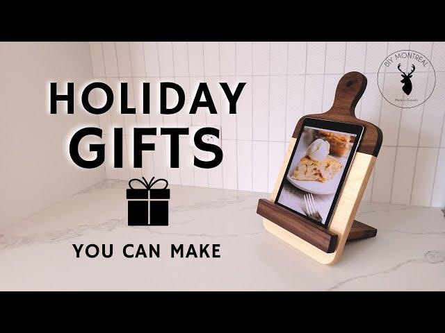 6 Woodworking Gifts You Can Make