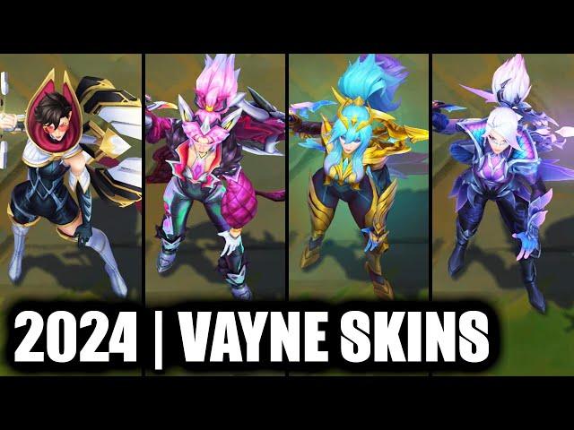 ALL VAYNE SKINS SPOTLIGHT 2024 | League of Legends