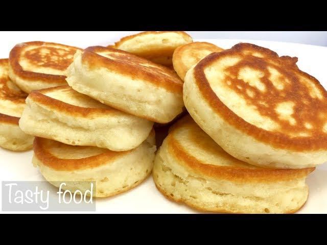 Fluffy Pancakes! You will not find a simpler and tastier recipe! My Secret of Lush Pancakes!