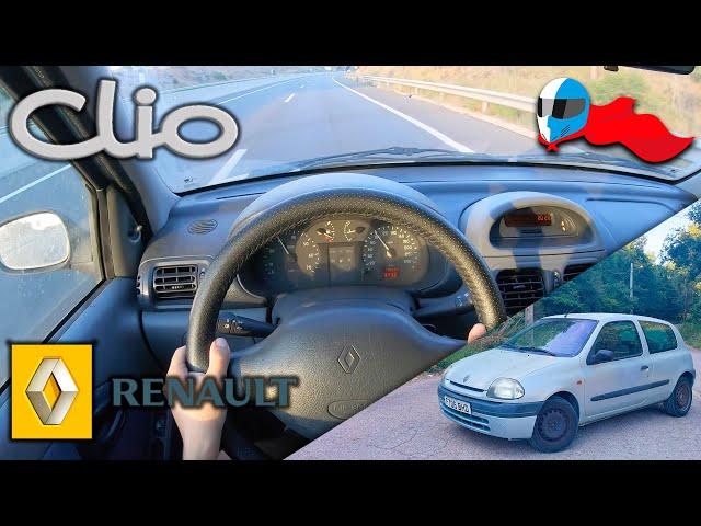 2000 Renault Clio II 1.2 60 (43kW) POV 4K [Test Drive Hero] #134 ACCELERATION, ELASTICITY & DYNAMIC