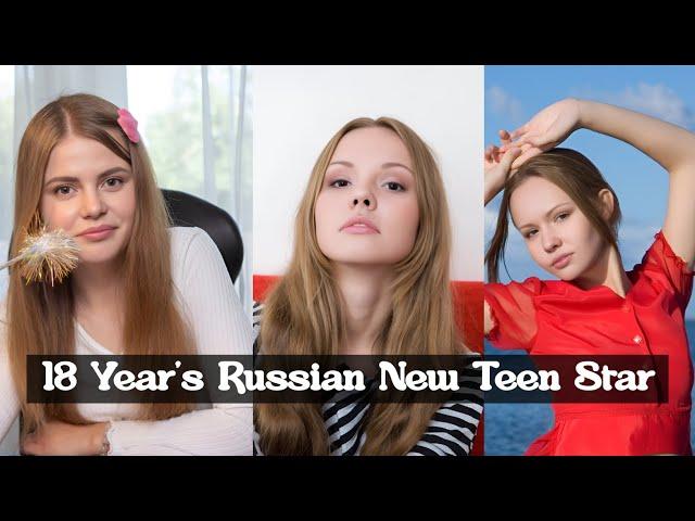 18 Year's Russian New Teen Star In 2024 Top Young Teenage Love Actress Most Beautiful Love Actress