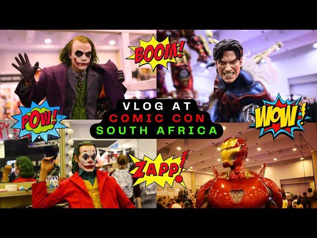 Vlog at Comic Con South Africa