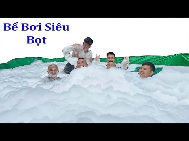 Bể Bơi Siêu Bọt Như Trên Mây - Mao Đệ Chổ Tài Bắt Cá Cực Giỏi