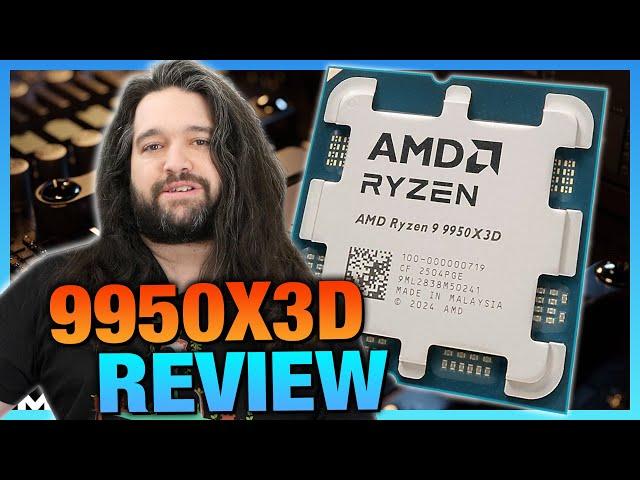 AMD Ryzen 9 9950X3D CPU Review & Benchmarks vs. 9800X3D, 285K, 9950X, & More